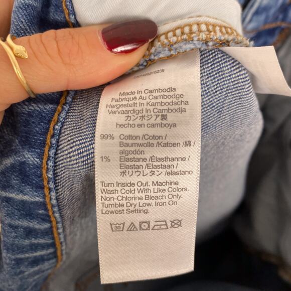Madewell The Momjean Size 28 - Picture 9 of 10